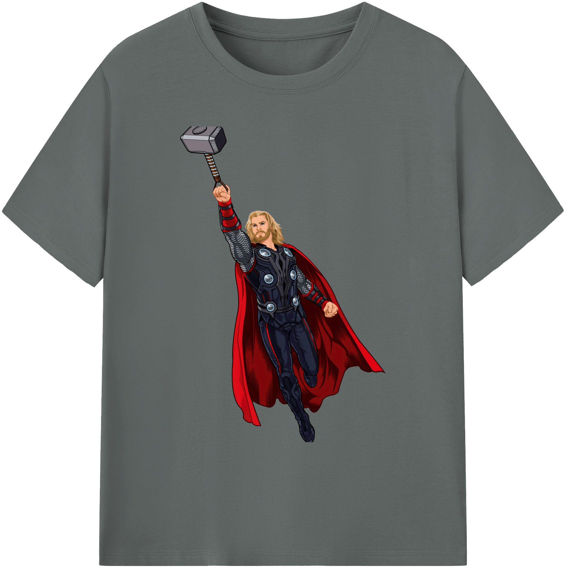 （画像用） アベンジャーズ The Avengers 綿100％ メンズ半袖Tシャツ｜肌触りやわらか＆通気性